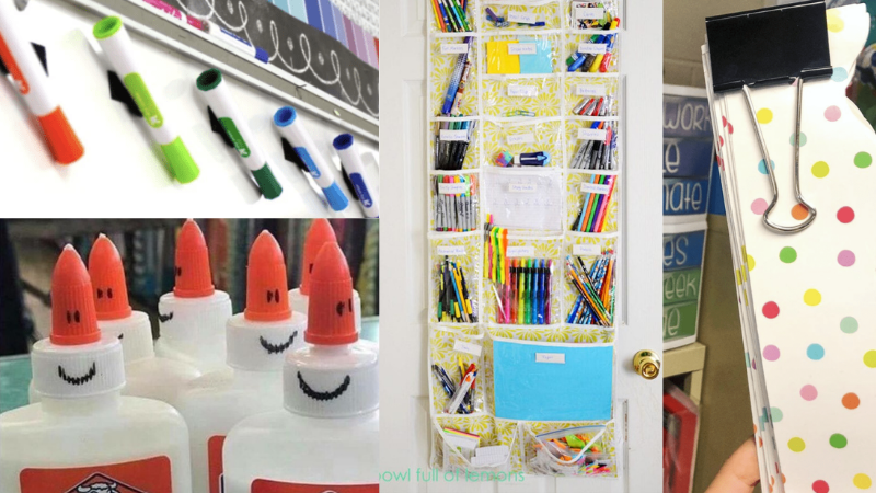 Every Teacher Needs To Know These 50 School Supply Hacks