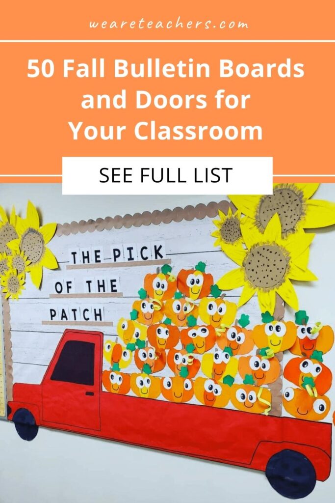 50 Fantastic Fall Bulletin Boards and Doors for Your Classroom