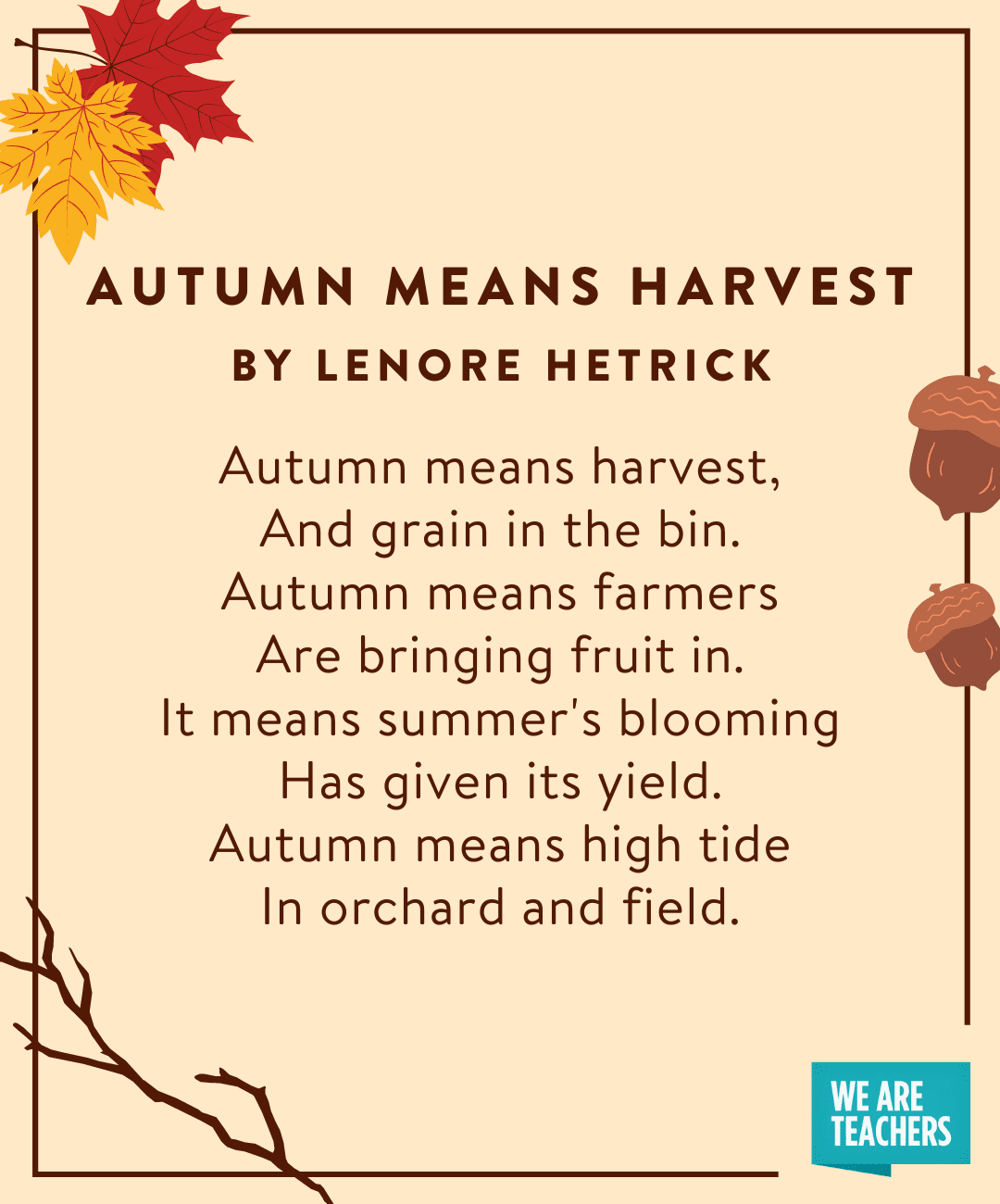 Fall Poem 4 