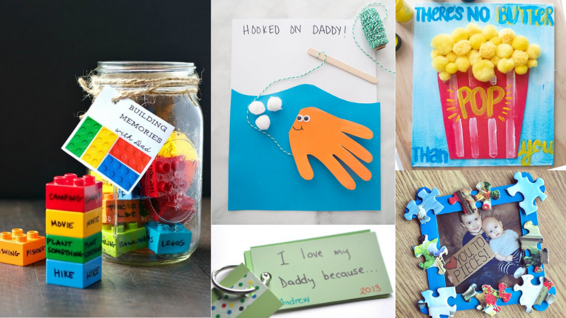 15 Unique Father's Day Crafts for Kids