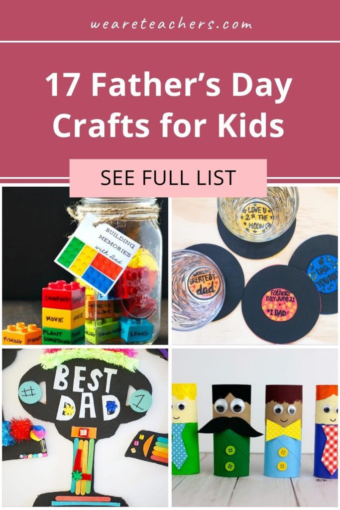 17 Unique Father's Day Crafts for Kids