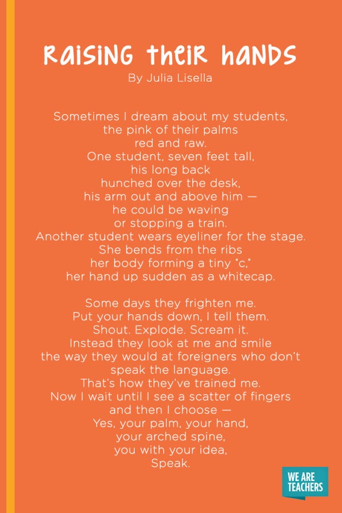 15 of Our Favorite Poems About Teaching - We Are Teachers