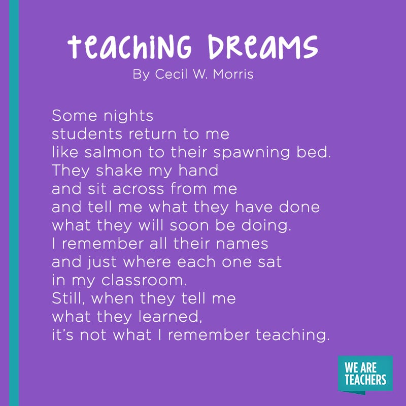 write poem about education