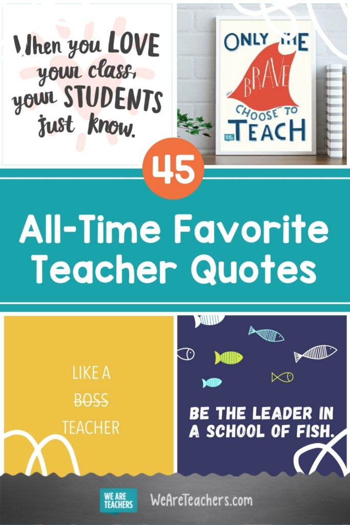 inspirational teacher quotes