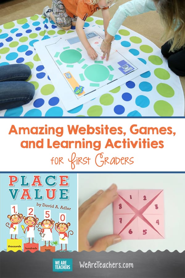Best First Grade sites & Activities for Learning at Home