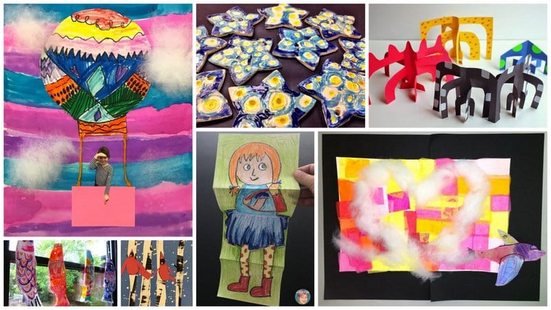 45 Terrific First Grade Art Projects Kids Will Absolutely Love