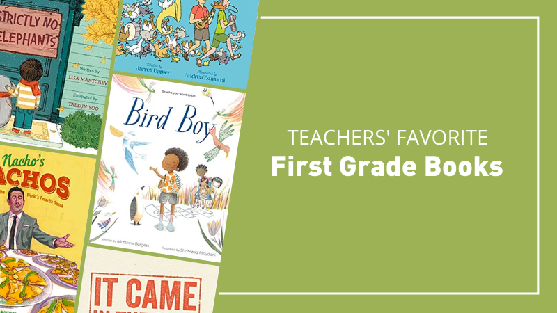 Teachers' favorite first grade books.