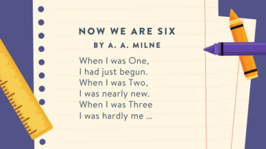 How Are We Six -- first grade poems