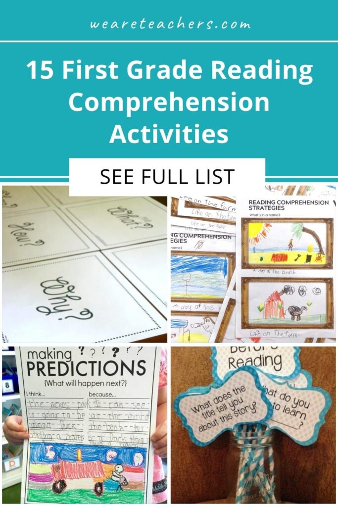 15 Engaging First Grade Reading Comprehension Activities
