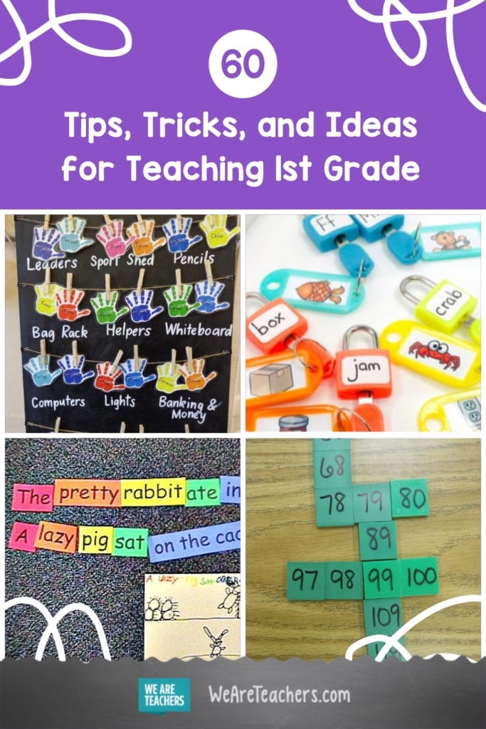 60 Tips, Tricks, and Ideas for Teaching 1st Grade