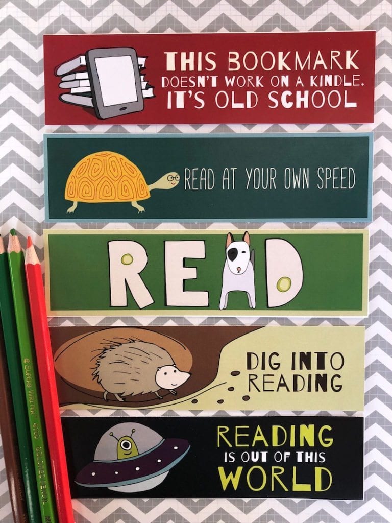 Free Printable Bookmarks For Kids Weareteachers