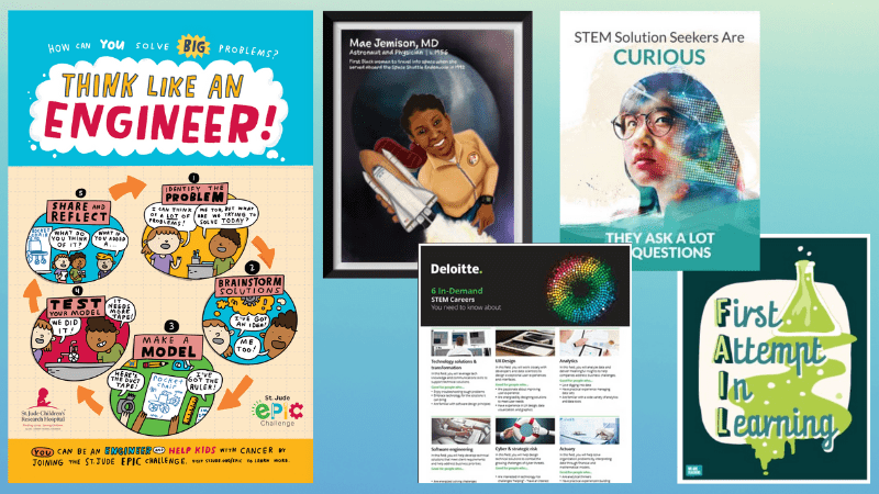 Free STEM Posters for the classroom
