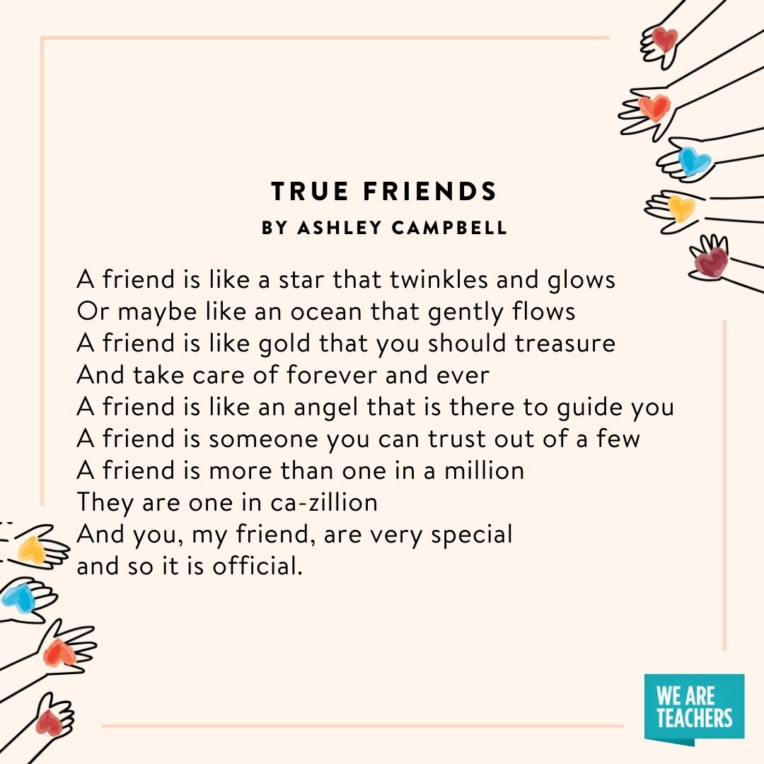 Best Poems About Friendship For Students Of All Ages