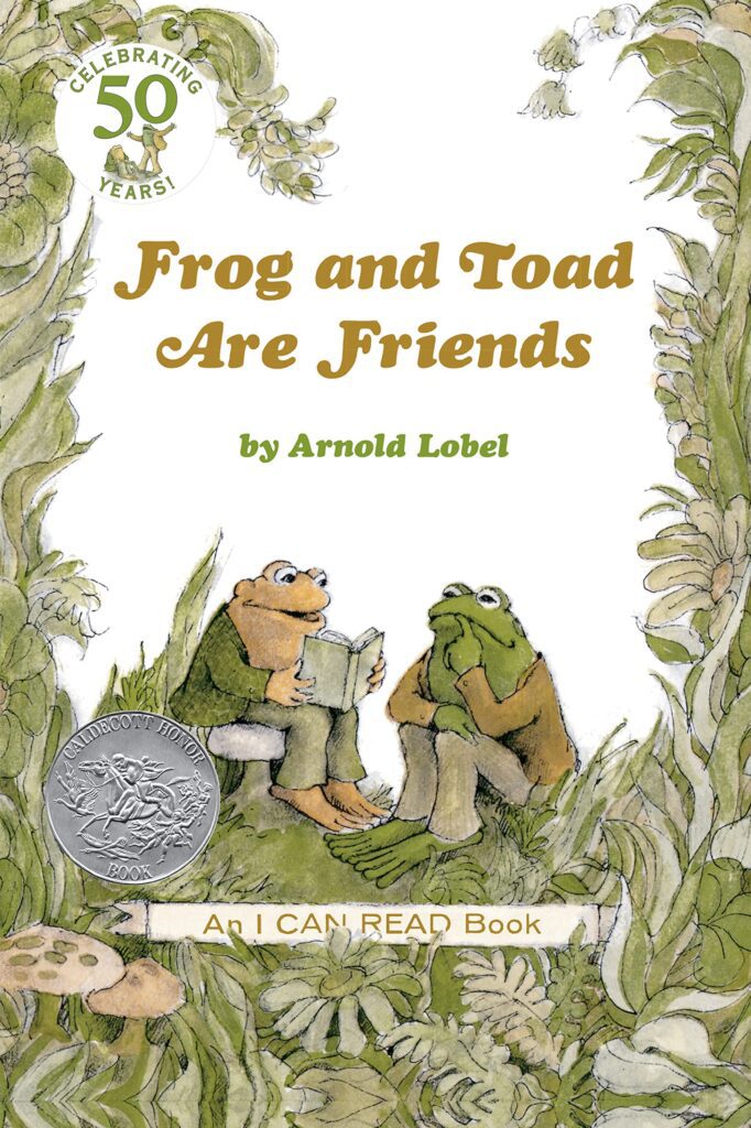 Frog and Toad Are Friends de Arnold Lobel, como ejemplo de libros infantiles famosos