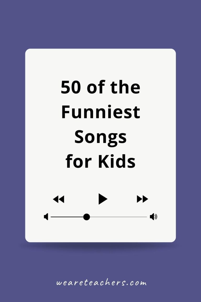 50 of the Best Funny Songs for Kids, Recommended by Teachers