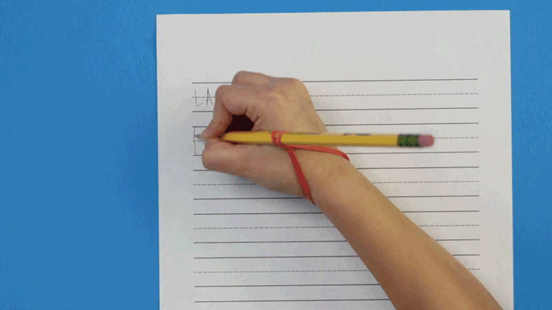 Students Need Help With Pencil Grip 