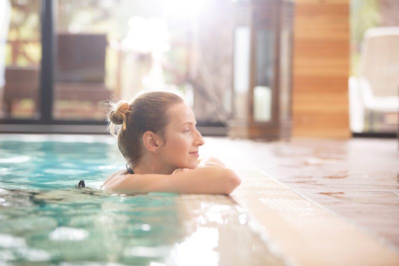 Photo of woman at spa