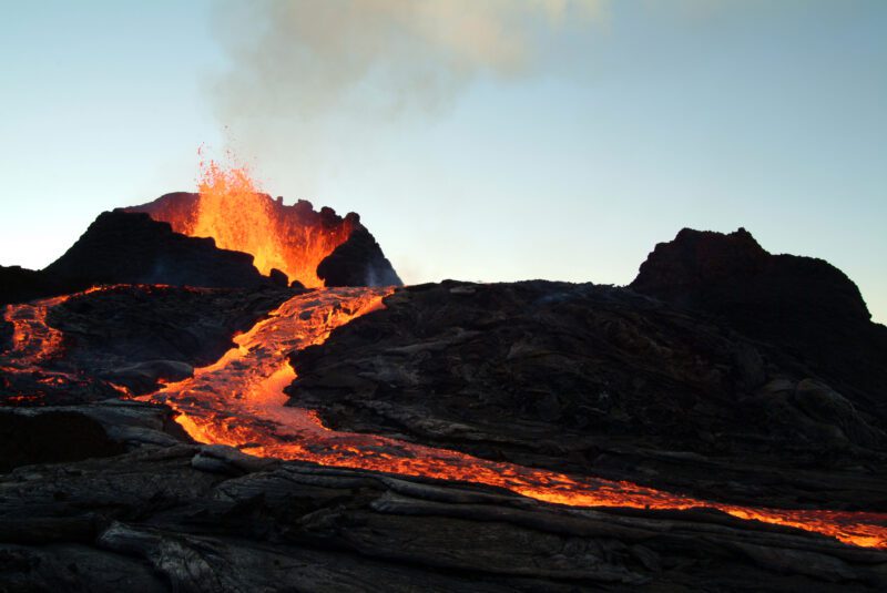 volcano eruption