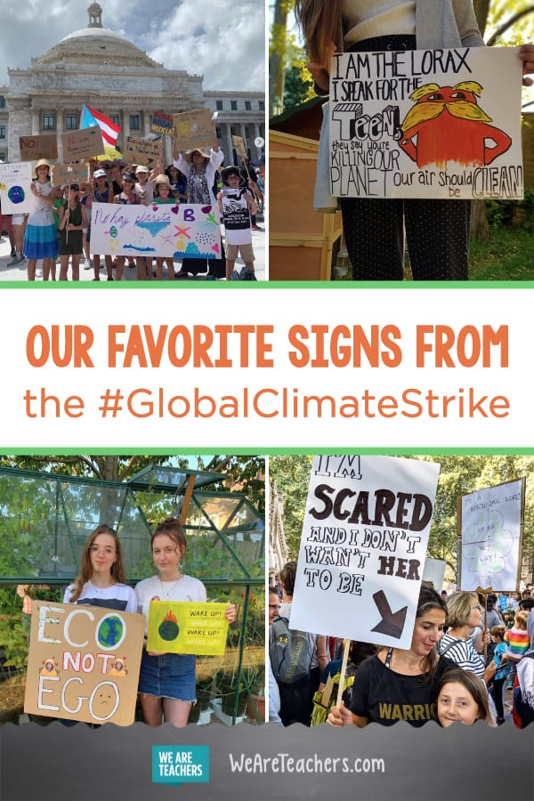Students Around the World Are Joining Together for a Global Climate Strike, and Their Signs Are Everything