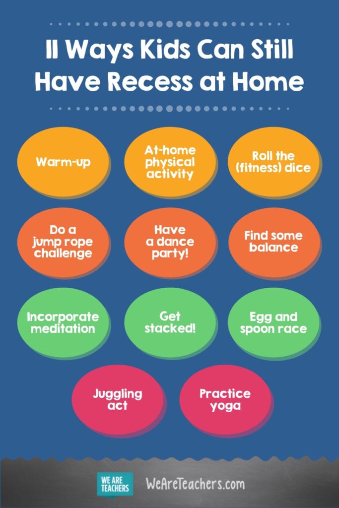 11 Ways Kids Can Still Have Recess at Home​