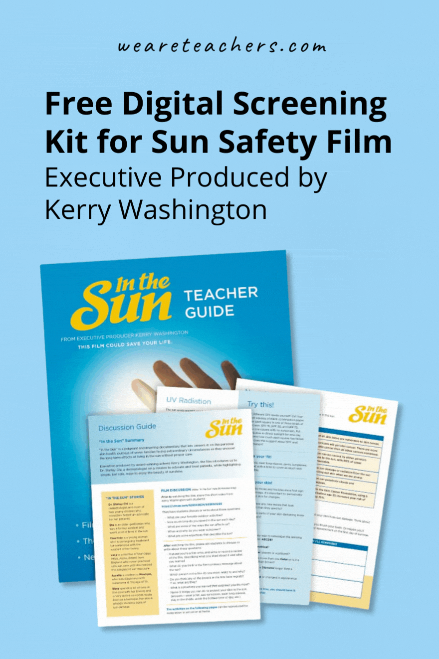 Free Digital Screening Kit for Sun Safety Film Executive Produced by Kerry Washington