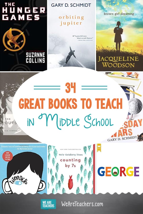 Best Middle School Books, As Chosen by Teachers WeAreTeachers