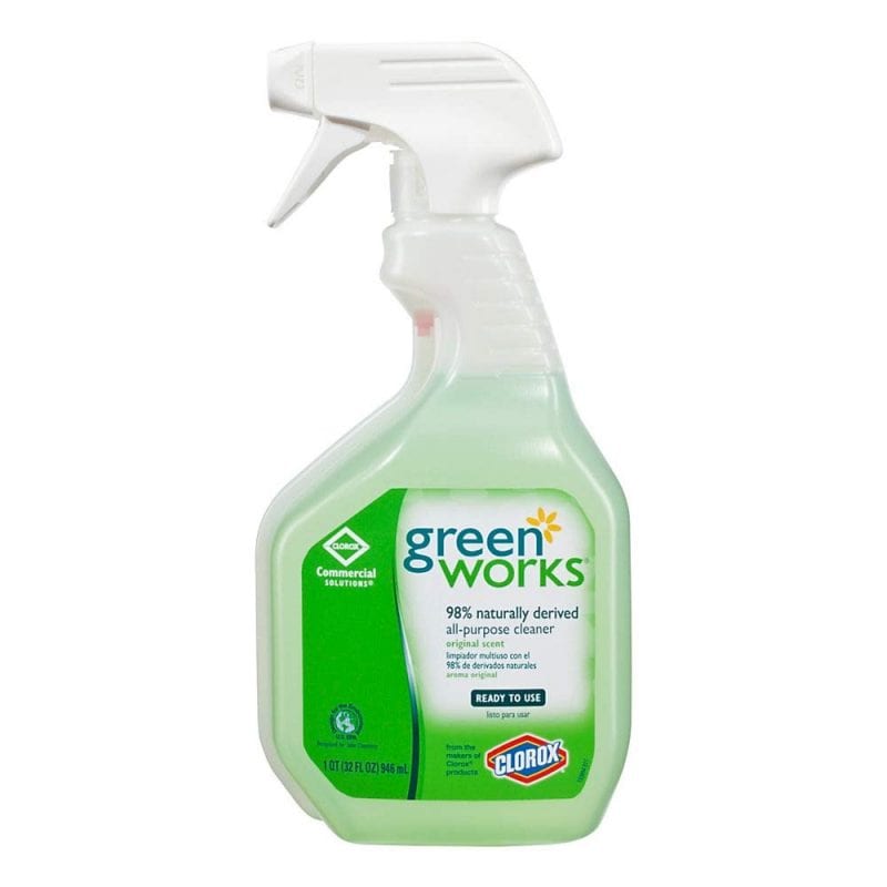 Classroom Cleaning Supplies Green Spray