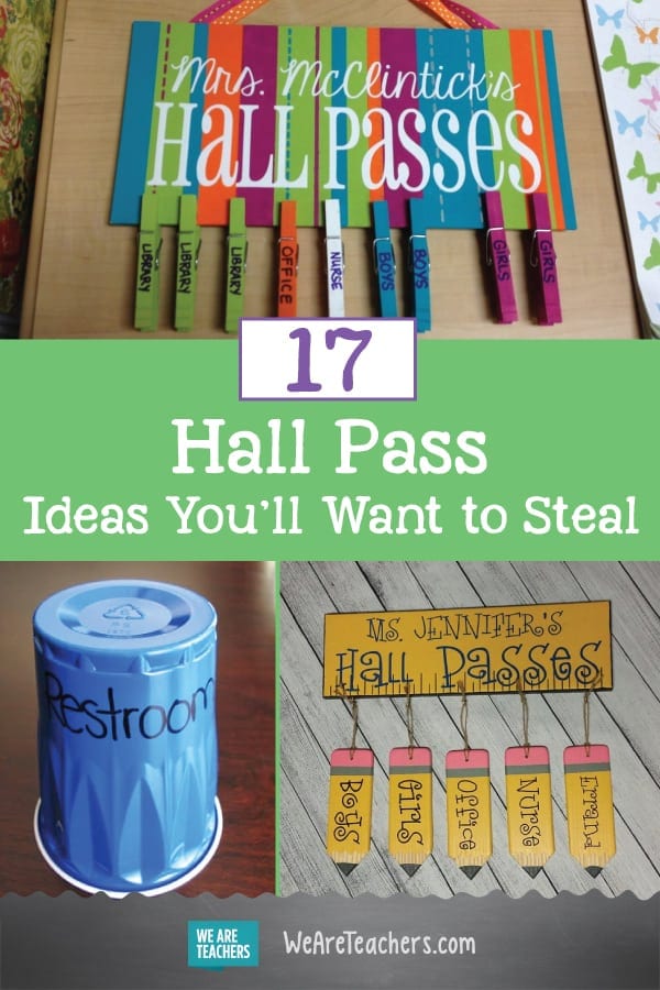 17 Hall Pass Ideas You'll Want to Steal