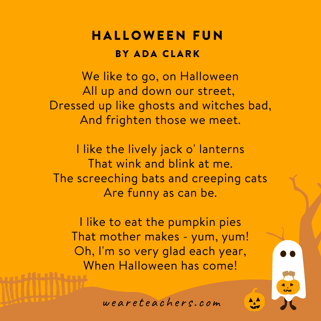 The Best Halloween Poems For Kids And Students Of All Ages