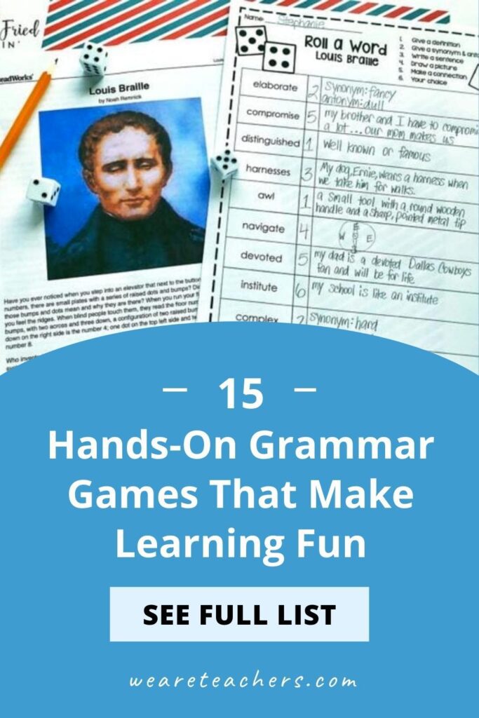 15 Hands-On Grammar Games That Make Learning Fun