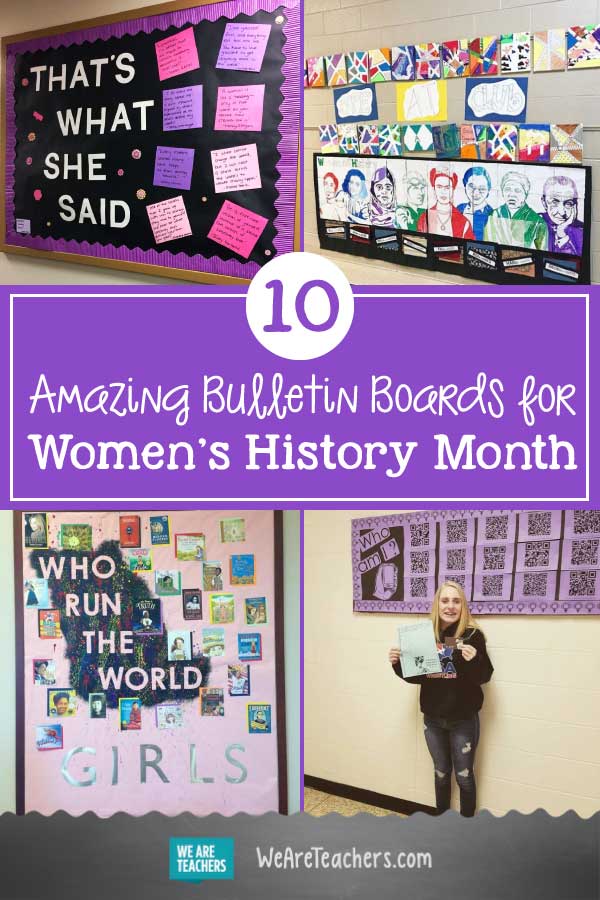 Best Women's History Month Bulletin Boards - WeAreTeachers