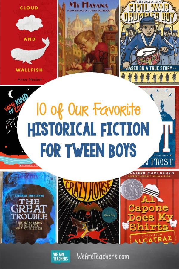 Historical Fiction for Tween Boys: 10 of Our Favorite Picks