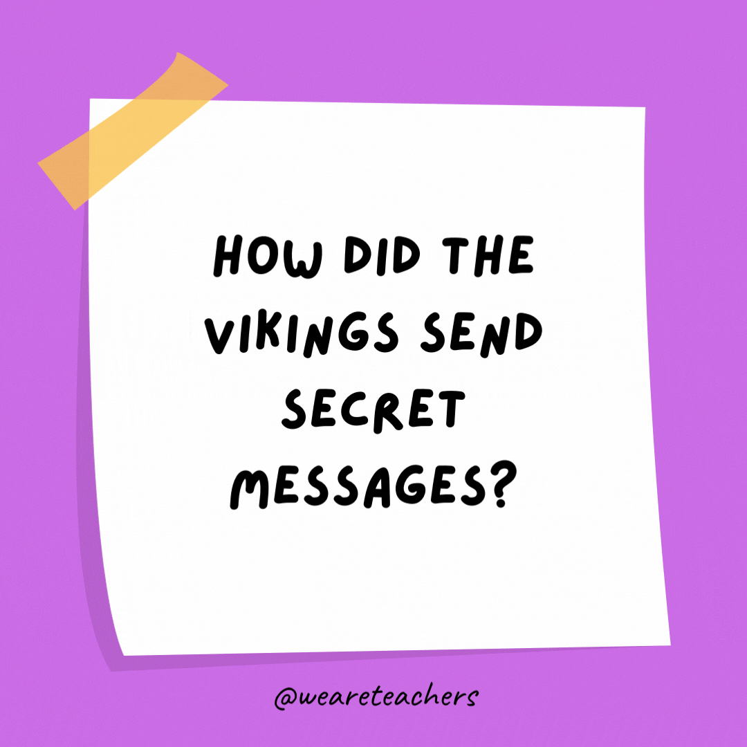 Vikingler nasıl gizli mesajlar gönderdi?