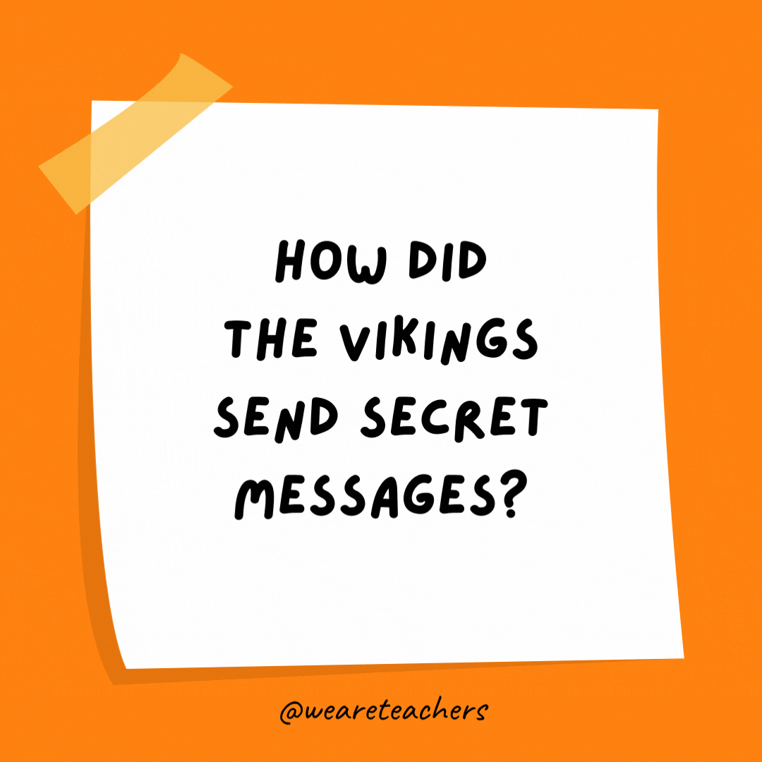 Vikingler nasıl gizli mesajlar gönderdi?