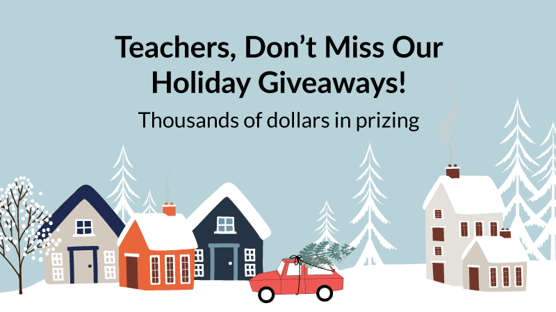 Don't miss our holiday giveaways!