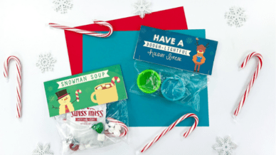Printable holiday gift tags for teachers