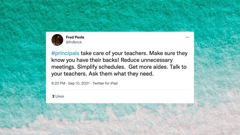 How Principals Can Help Teachers