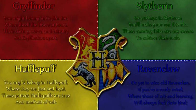 Name a house in hogwarts