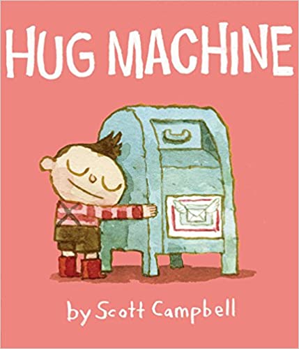 Hug Machine book cover - Valentine