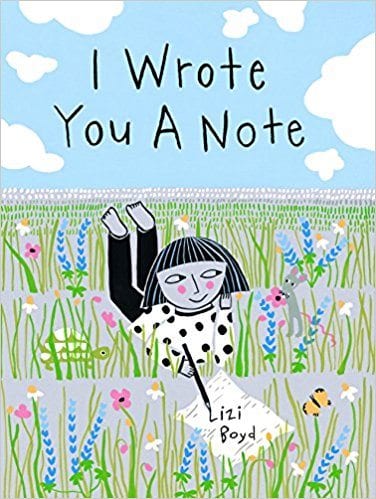 I Wrote You a Note book cover