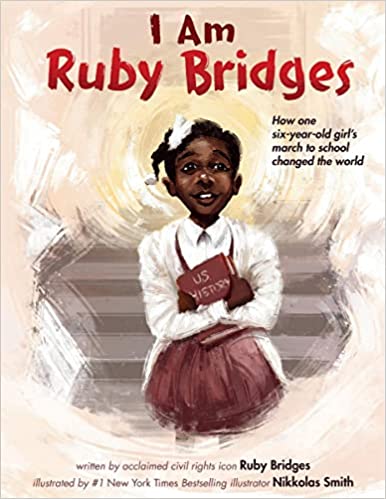 Book cover for I Am Ruby Bridges as an example of black history books for kids