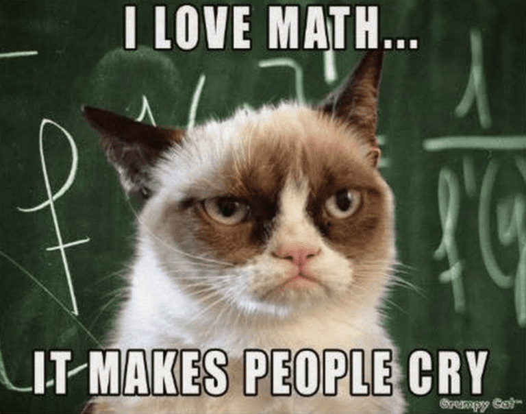 18 Math Teacher Memes That Just Make Sense We Are Teachers   I Love Math Meme 768x604 