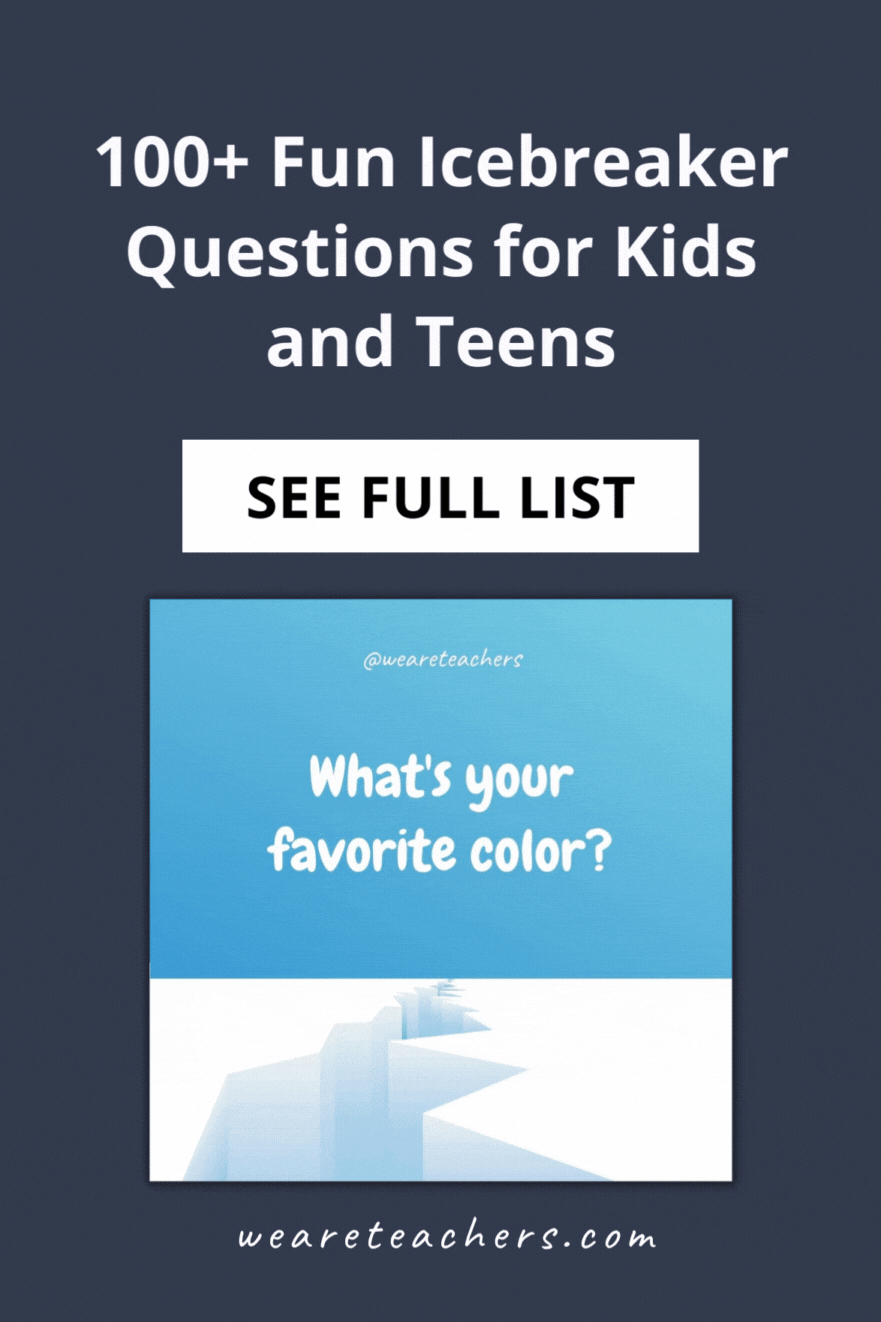 100+ Fun Icebreaker Questions for Kids and Teens