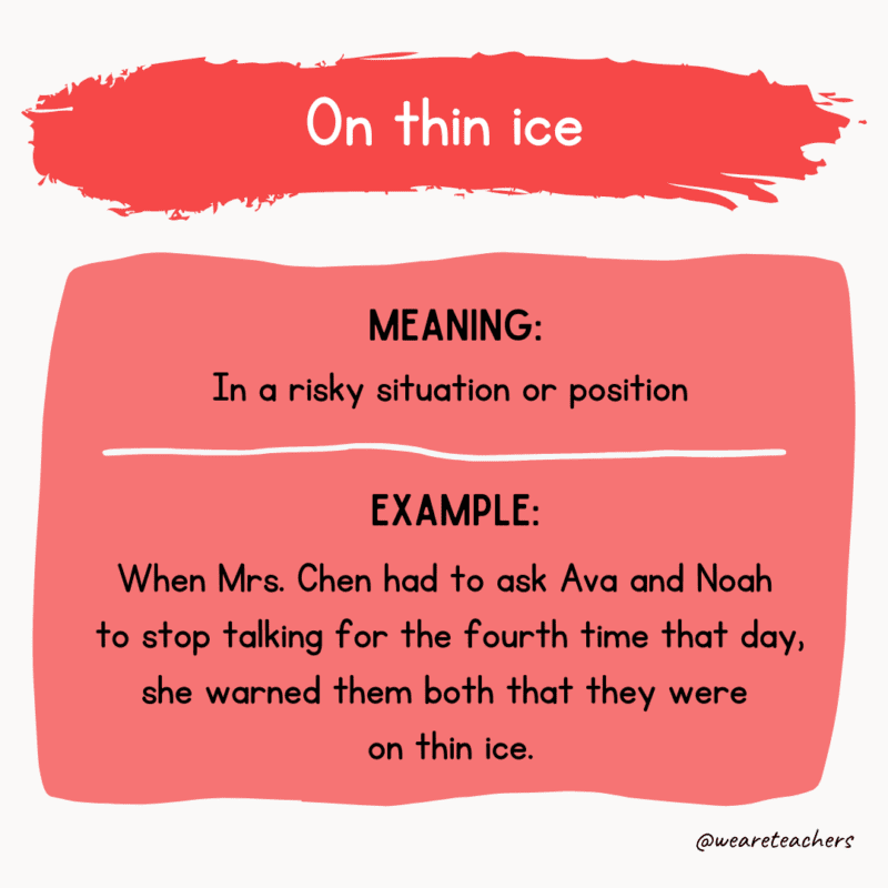 On thin ice