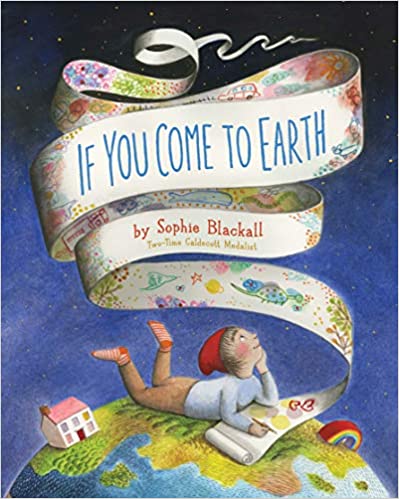 Book cover for If You Come to Earth as an example of second grade books