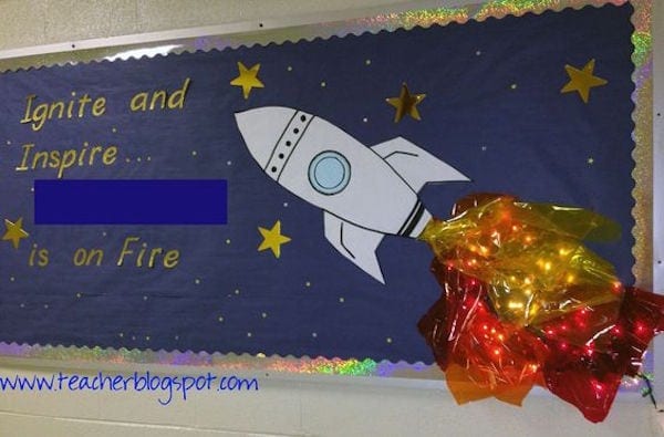 Rocket ship classroom 