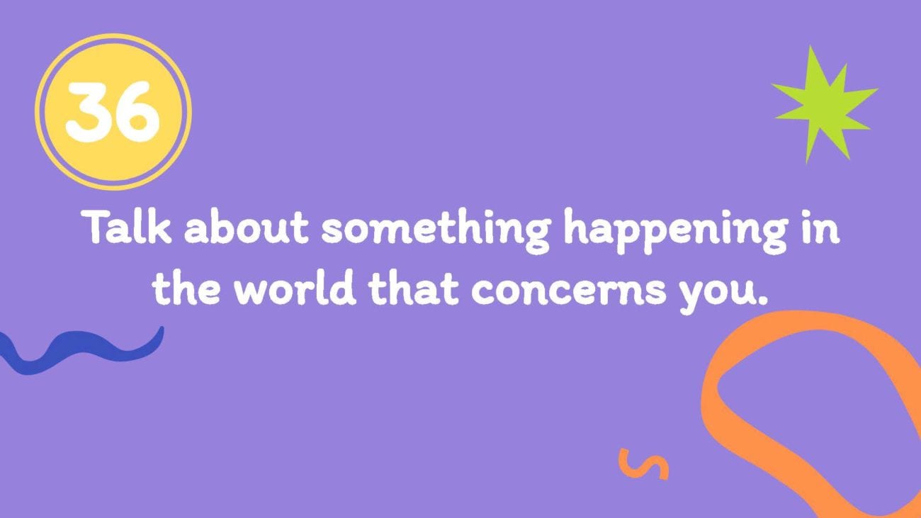 50 Questions To Ask Middle and High School Students To Check in