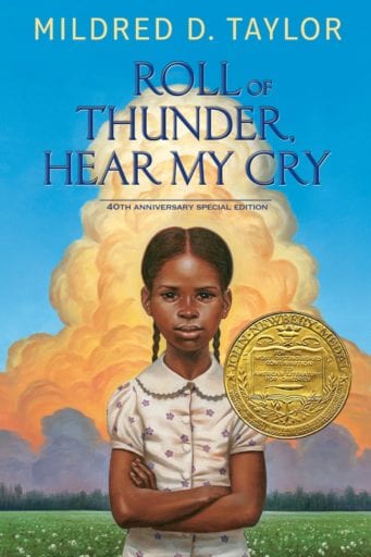 Roll of Thunder, Hear My Cry book cover-middle school books