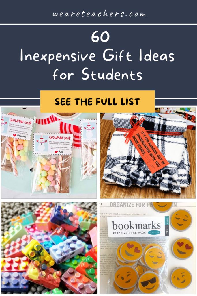 Try These 60 Inexpensive Gift Ideas for Students This Holiday Season