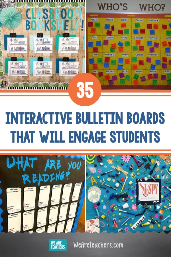 35 Interactive Bulletin Boards That Will Engage Students at Every Level